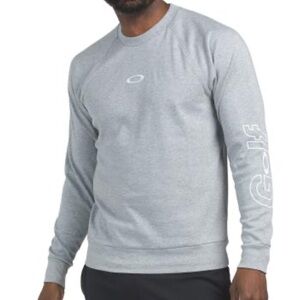 Oakley Golf Men's Heather Gray Crewneck Sweatshirt
